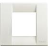 Vimar Serie Idea - Placca Classica 1 - 2 modulo metallo avorio