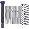 Mtanlo 10 pezzi kit di cacciaviti per strumento di regolazione del carburatore con manico in metallo Borsa per il trasporto dello strumento per Poulan Craftsman 2 cicli piccolo motore