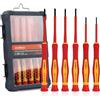 HORUSDY Set di 6 cacciaviti isolati di precisione 1000 V