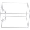 Artibetter Set Di Anelli Per Paralume Porta Paralume Telaio Per Paralume Bianco Supporto Per Anello Paralume In Ferro Utilizzato Per Staffa Lampadario Fai-Da-Te
