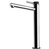 Mai & Mai Rubinetto Miscelatore Monocomando, Rubinetto Bagno Lavabo Bidet Lavandino30.5cm WAO-7601-H Argento