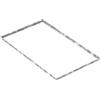 Fenau | Telaio per griglie 600 x 1000 x 23 mm per griglie alte 20 mm (zincate a caldo - con incavo per l'ancoraggio a parete) - (Adatto per griglie : 590 x 990 x 20 mm)