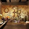 XLMING Mappe Nautiche D'Epoca Barche A Vela Gioielli 3D Carta da Parati Ufficio Sala Pranzo Divano Camera Letto Soggiorno TV Sfondo Muro-250cm×170cm
