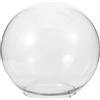 Uonlytech Foro di Apertura da 70 Mm Apparecchio di Illuminazione di Ricambio Paralume in con Paralume in Trasparente Paralume a Globo per Lampadario a Sospensione 13 Cm