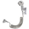 CALFOLLOW Set di ugelli rubinetto lavabo regolabile - doccetta Quick Connect lavandino tubo staccabile doccetta spray per il lavaggio dei capelli,Pet Vasca da bagno
