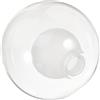 Ciieeo Paralume per Illuminazione Pratica e Aumento della Luminosità in Vetro Bianco Lampada da Soffitto a Forma di Palla Copri Lampada Moderno ed Elegante