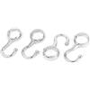 Aexit Ganci per supporto staffa leva per asta da 25 mm di diametro. 4 pezzi ID: 525531