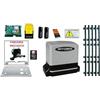 BYUP Kit Motore Automazione Cancello Scorrevole Automatico Con 5 Mt Cremagliera 230V
