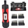 Lecreatekit Cacciavite dinamometrico manuale in acciaio al carbonio, 35,5 cm, con clic udibile per serraggio da 10 a 65 pollici lb (1 set)