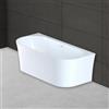 SPALINA RUBY - Vasca freestanding a parete L 170 x l 80 cm