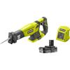 Ryobi - Sega a sciabola senza fili 18 V ONE+ sistema di ricarica, batteria 2 Ah e lama per sega Kit completo sega universale - RRS1801-L20G
