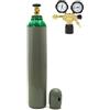 Bestschweissen.de Argon bombola del gas 8L 150 Bar con 1,3 m³ 100% argon & riduttore di pressione Ar/CO2-10 BS.DE con 2 manometri di saldatura.de - Set di gas di protezione sicuro per saldatura MIG TIG