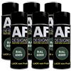 Alex Flittner Designs 6 X RAL vernice spray per auto vernice colorata vernice spray RAL 6009 verde abete satinato