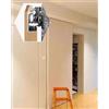 Elitix Binario per Porta Scorrevole Binario per Porta Scorrevole Invisibile Ghost Senza Binario a Pavimento, Cancello Scorrevole Ghost con Chiusura Ammortizzata per Porte Scorrevoli(82cm/32.2inch/2.6ft)