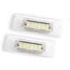 QYEHTUN Fanale illuminazione targa Compatibile Con Passat Per Combi 2006-2008 Per Touran 2003-2010 Per T5 Per Transporter 2003-2009 Luci Targa Auto Fanale Posteriore