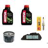 Motul KIT TAGLIANDO OLIO MOTUL 5000 10W40 FILTRO ARIA FILTRO OLIO CANDELA