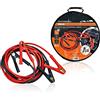OSRAM Professional Starter Cable 1200A, Cavi di avviamento per Motori a Benzina e Diesel, 12/24V, OSC500, Cavo di Collegamento per Motori ≤9,5L, Cavo di Rame Puro, 5m