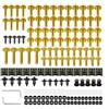 TXDBD Kit Bulloni E Viti Per Carenatura Per Aprilia SRV 850, SRV850 Sportcity 50/125/250/300 SR Bulloni Kit Carrozzeria Viti(Oro)