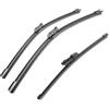 YYGGWL Spazzole Tergicristallo per VW per Golf 7 MK7 Hatchback 2012 2013 2014 2015 2016-2018 26 +18 + 11 Anteriore Tergicristallo Posteriore Parabrezza Accessori Finestre 3 Pezzi Tergicristalli