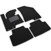 IL TAPPETO AUTO BY FABBRI 3 SPRINT01600 - Tappetini su Misura per Auto in Moquette Antiscivolo Compatibile con IX35 dal 2010-, Sportage III dal 2010-2016