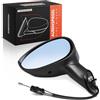 Frankberg Specchietto Retrovisore Sinistro lato conducente Compatibile con Grande Punto 199 1.4 16V 1.4 1.2 1.4 T-Jet 1.3 D MultiJet 1.9 D MultiJet 1.4 LPG 2005-2009 Compatto 735410432