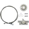 Alpha Auto Part Kit di riparazione cavo martinetto finestrino anteriore sinistro per Fiat Fiorino