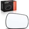 Frankberg Vetro dello specchietto retrovisore esterno lato destro lato | Compatibile con: 124 Spider 124, Fiesta V JD JH, Fusion JU, Fiesta V Van