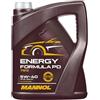 MANNOL Energy Formula PD 5W-40 Olio Motore per Benzina e Diesel, 5 Litri - Massima Potenza e Protezione
