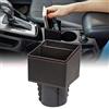 Kwak's Contenitore Centrale per Auto Contenitore Quadrato per Comandi Auto Tasca per Sedile Auto Portaborraccia Organizzatore per Tasca Serbatoio Bottiglia per Telefono Chiave Moneta Collettore (Tipo