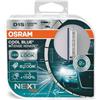 OSRAM XENARC COOL BLUE INTENSE D1S, +150% più luminoso, fino a 6.200K, lampadina per fari allo xeno, look LED, duo box (2 lampade)