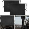ZDQC 2 Pezzi Parasole Finestrini Laterali Auto,Tendine Parasole Auto Bambini,Tende Oscuranti Vetri Auto,Tendine Parasole Auto Finestrini Laterali,Parasole Per Finestrino Laterale Dell'Auto