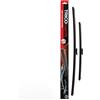 Trico Exact Fit Tergicristalli | Lunghezza:600/350MM | 1 Set Per Parabrezza Anteriore:Renault Zoe 2012- | Abarth 500/595/695 2008- | Ford Ka 2010-2016 | Nissan Juke 2019- | Fiat 500 2007- & 500C 2009-