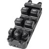 Vamhhx Comando Alzacristallo Per Volvo Per XC60 Per S60 2009-2018 Per LHD Finestra Controllo Ascensore Pulsante Anteriore Sinistro Power Master Finestra Interruttore 31453266 Pulsantiera Alzacristalli