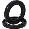 Torehueju 10pcs paraolio scheletrati in nitrile TC diametro interno 17mm con molle rinforzate, diametro esterno 40mm, spessore 10mm, 17x40x10mm