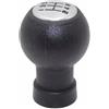 Hguvsjd Pomello Del Cambio Per FIAT Per SEDICI 2006-2014 Selettore Manuale Maniglia Del Cambio Pomello Leva In Plastica Pomello Leva(Silver black)