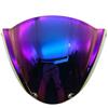 BDDXWSM Cupolino Parabrezza Per Moto Con Deflettori Per Ducati Monster 696 796 1100 1100S Monster 1100 EVO Motocicletta Spoiler(Arcobaleno scuro)