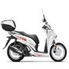 Generico Kit adesivi Compatibili con HONDA SH 150i decal grafica completa carene laterali ruote cerchi scegli colore -KIT B- Cod. 2050 (032 Rosso)
