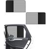 Flaconi Tendine Auto Bambini,Parasole in Rete per Finestrini Laterali Dell'auto,Semi-Oscurante per Bloccare Raggi UV e Calore,Adatto alla Maggior Parte di Autos,Roulotte,SUV (Lunotto posteriore)