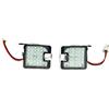 Meimeier IV S-Max LED Luce di cortesia 2 pz Nessun errore LED Sotto Specchio Laterale Pozzanghera Luci per Ford Focus 3 C-Max Kuga 2 Escape Mondeo