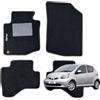 W-Parts SERIE 4 TAPPETI - TAPPETINI IN MOQUETTE NERI PER AYGO dal 2005 al 2014