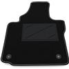 Somer Car Tappetino Auto SOLO LATO GUIDA 1pz compatibile con Volkswagen Caddy - 5 posti 2004-2020 | 1 tappeto su misura in moquette