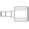 GSP 644009 Kit giunti, Semiasse | Compatibile con: OPEL COMBO Kasten/Großraumlimousine, COMBO Tour, CORSA C, CORSA D, CORSA D Kasten/Schrägheck