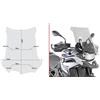 FAR PARABREZZA CUPOLINO SCHERMO VISIERA PARAVENTO + ATTACCHI GIVI COMPATIBILE CON BMW F 750 GS 2019 MOTO SCOOTER