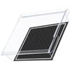 MOUDOAUER Vassoio organizer per console centrale trasparente per Tesla Model 3/Y, nascosto aggiornato bracciolo cassetto scatola portaoggetti segreta accessori interni