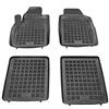 MTM Tappetini Gomma per Fiat Panda II (169) 2003-2012 Design a Vaschetta, su Misura con Bordi Rialzati cod. 3D 5362