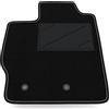 Somer Car Tappetino Auto SOLO LATO GUIDA 1pz compatibile con Toyota Yaris 2-3-5 porte 2006-2011 | 1 tappeto su misura in moquette