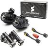Smartbomb Kit Faretti fendinebbia connettori specifici 40w omologati X-ADV 2021-2024 + staffe regolabili abs + connettore attivazione