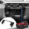 Mabett Scatola portaoggetti per console centrale compatibile con Ford Bronco 2026 2021-2025, vassoio portaoggetti laterale per accessori Bronco (non per cambio manuale), accessori interni, nero opaco