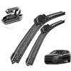 TGCXHRF Tergicristalli anteriori LHD, per Jeep, per Compass MP/552 2016-2020 Parabrezza per auto Parabrezza Tergicristallo anteriore 24+18