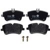 TRW GDB1413 Pastiglie Freno Set di 4 para Mercedes-Benz Classe C (W203) 2000-2007 Assale anteriore e Altri Veicoli